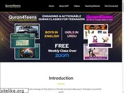 Sites similar to quran4teens.com