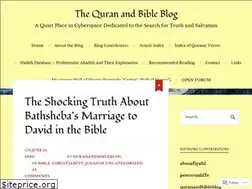 Sites similar to quranandbibleblog.com