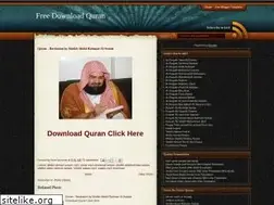 Sites similar to quranaudio.info