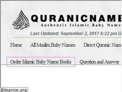 Sites similar to quranicnames.com