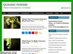 Sites similar to quranicpowers.com