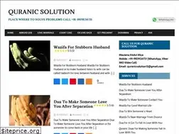 Sites similar to quranicsolution.com