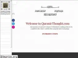 Sites similar to quranicthought.com