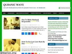Sites similar to quranicways.com