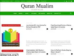 Sites similar to quranmualim.com