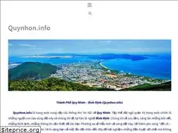 Sites similar to quynhon.info