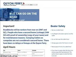 Sites similar to quyonferry.com