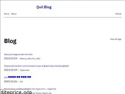 Sites similar to qvil.github.io