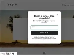 Sites similar to qwats.nl