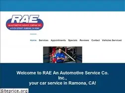 Sites similar to r-a-e.com