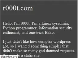 Sites similar to r000t.com