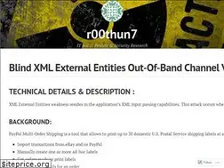Sites similar to r00thunt.com