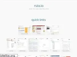Sites similar to r12a.github.io