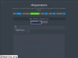 Sites similar to r6operators.marcopixel.eu