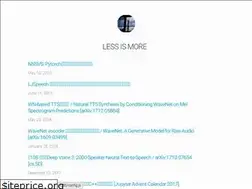 Sites similar to r9y9.github.io