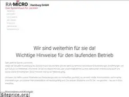 Sites similar to ra-micro-hh.de