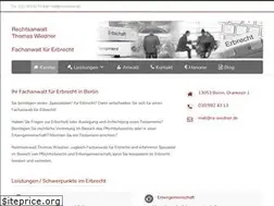 Sites similar to ra-wiedner.de