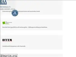 Sites similar to raa-sachsen.de