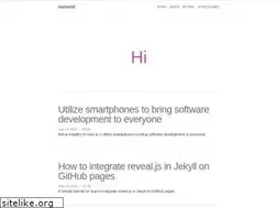 Sites similar to raaaimund.github.io