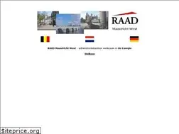 Sites similar to raadmaastrichtwest.nl