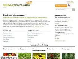Sites similar to raadvoorplantenrassen.nl