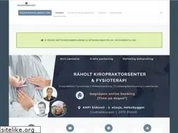 Sites similar to raaholtkiropraktorsenter.no
