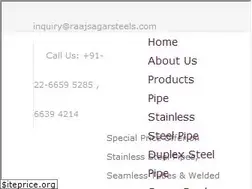 Sites similar to raajsagarsteels.com