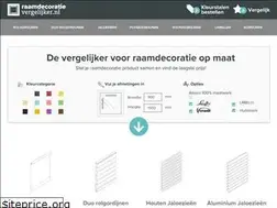 Sites similar to raamdecoratievergelijker.nl