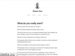 Sites similar to raamdev.com