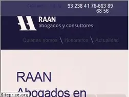 Sites similar to raanabogados.com