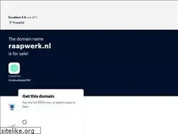 Sites similar to raapwerk.nl