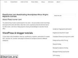 Sites similar to raazkumar.com