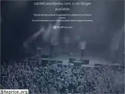 Sites similar to rab966.wordpress.com