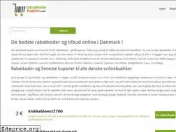 Sites similar to rabatkode-kupon.com