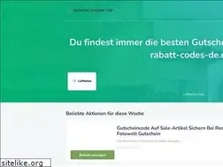 Sites similar to rabatt-codes-de.com