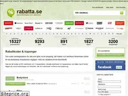 Sites similar to rabatta.se