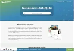 Sites similar to rabatterat.se