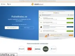 Sites similar to rabattkalas.se