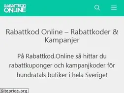 Sites similar to rabattkod.online