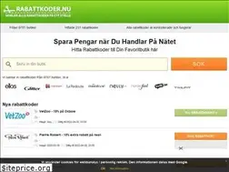 Sites similar to rabattkoder.nu