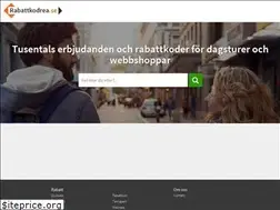 Sites similar to rabattkodrea.se