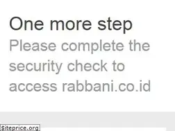 Sites similar to rabbani.co.id