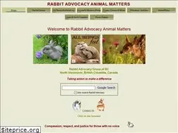 Sites similar to rabbitadvocacy.com