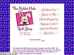 Sites similar to rabbitholequiltshop.com