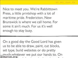 Sites similar to rabbittown.press
