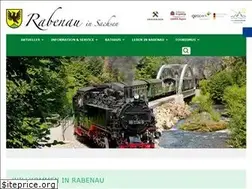 Sites similar to rabenau.net