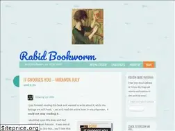 Sites similar to rabidbookworm.wordpress.com