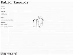 Sites similar to rabidrecords.com