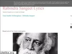 Sites similar to rabindrasangeetlyrics.blogspot.com