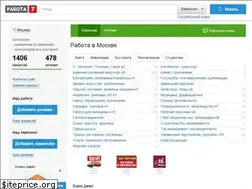 Sites similar to rabota7.ru